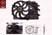 40012601 KLOKKERHOLM ventilátor chladenia motora 40012601 KLOKKERHOLM