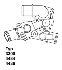 4434.80D BorgWarner (Wahler) termostat chladenia 4434.80D BorgWarner (Wahler)