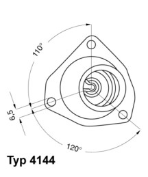 4144.92D BorgWarner (Wahler) termostat chladenia 4144.92D BorgWarner (Wahler)