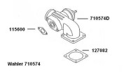 710574D AGR-Ventil BorgWarner (Wahler)