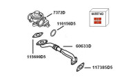 7900429 Recirkulace výfukových plynů BorgWarner (Wahler)