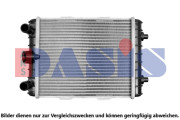 040105N Chladič, chlazení motoru AKS DASIS