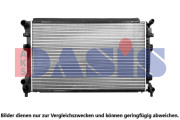 040109N AKS DASIS chladič motora 040109N AKS DASIS