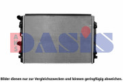 040111N AKS DASIS chladič motora 040111N AKS DASIS