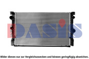 050116N AKS DASIS chladič motora 050116N AKS DASIS