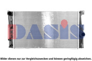050118N AKS DASIS chladič motora 050118N AKS DASIS