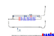 056018N AKS DASIS chladič motorového oleja 056018N AKS DASIS