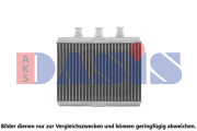 059002N AKS DASIS výmenník tepla vnútorného kúrenia 059002N AKS DASIS