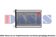 059013N AKS DASIS výmenník tepla vnútorného kúrenia 059013N AKS DASIS