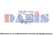 060078N AKS DASIS chladič motora 060078N AKS DASIS