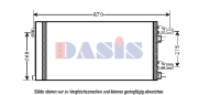 062016N AKS DASIS kondenzátor klimatizácie 062016N AKS DASIS