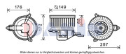 068058N AKS DASIS vnútorný ventilátor 068058N AKS DASIS