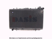 071530N AKS DASIS chladič motora 071530N AKS DASIS