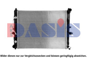 080004N AKS DASIS chladič motora 080004N AKS DASIS