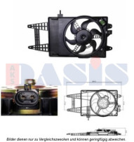 088082N AKS DASIS ventilátor chladenia motora 088082N AKS DASIS