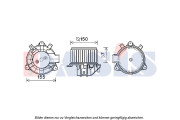 088133N AKS DASIS vnútorný ventilátor 088133N AKS DASIS