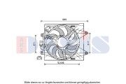 088147N Větrák, chlazení motoru AKS DASIS
