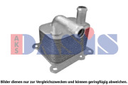 096029N Olejový chladič, motorový olej AKS DASIS