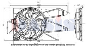 098115N AKS DASIS ventilátor chladenia motora 098115N AKS DASIS