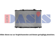 100093N AKS DASIS chladič motora 100093N AKS DASIS