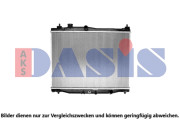 100095N AKS DASIS chladič motora 100095N AKS DASIS