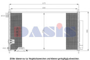 102018N AKS DASIS kondenzátor klimatizácie 102018N AKS DASIS