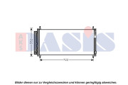 102038N AKS DASIS kondenzátor klimatizácie 102038N AKS DASIS