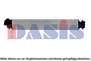 107007N AKS DASIS chladič plniaceho vzduchu 107007N AKS DASIS