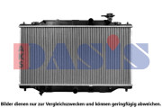 110083N AKS DASIS chladič motora 110083N AKS DASIS