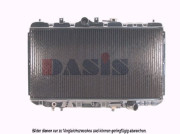 110360N Chladič, chlazení motoru AKS DASIS
