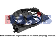128198N AKS DASIS ventilátor chladenia motora 128198N AKS DASIS