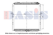 130044N AKS DASIS chladič motora 130044N AKS DASIS