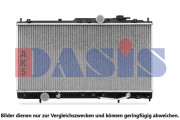 140004N AKS DASIS chladič motora 140004N AKS DASIS
