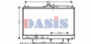 140084N AKS DASIS chladič motora 140084N AKS DASIS