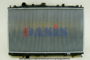 140170N Chladič, chlazení motoru AKS DASIS