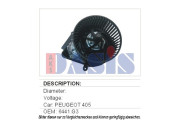 148004N AKS DASIS vnútorný ventilátor 148004N AKS DASIS