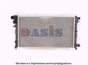 161230N Chladič, chlazení motoru AKS DASIS