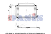 162008N AKS DASIS kondenzátor klimatizácie 162008N AKS DASIS