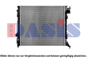180013N AKS DASIS chladič motora 180013N AKS DASIS