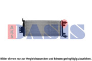 180095N AKS DASIS chladič motora 180095N AKS DASIS