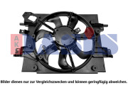 188116N Větrák, chlazení motoru AKS DASIS