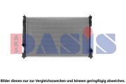 210151N AKS DASIS chladič motora 210151N AKS DASIS