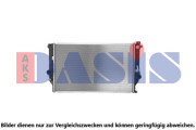 210286N AKS DASIS chladič motora 210286N AKS DASIS