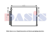 212087N AKS DASIS kondenzátor klimatizácie 212087N AKS DASIS