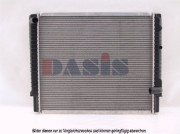 220440N Chladič, chlazení motoru AKS DASIS
