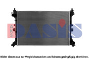 320068N AKS DASIS chladič motora 320068N AKS DASIS