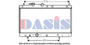 360280N AKS DASIS chladič motora 360280N AKS DASIS