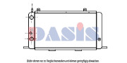 480009N AKS DASIS chladič motora 480009N AKS DASIS