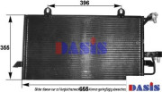 482270N AKS DASIS kondenzátor klimatizácie 482270N AKS DASIS