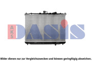 510081N AKS DASIS chladič motora 510081N AKS DASIS